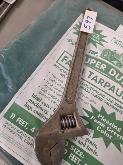 Sixteen inch s k adjustable wrench