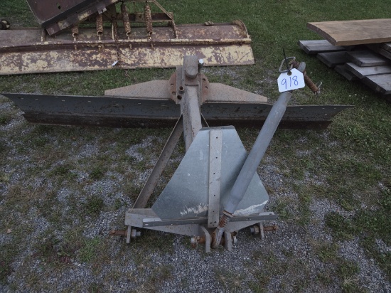 Seven foot three point scraper blade
