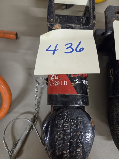 Two and five sixteenth truck hits twenty five hundred pound