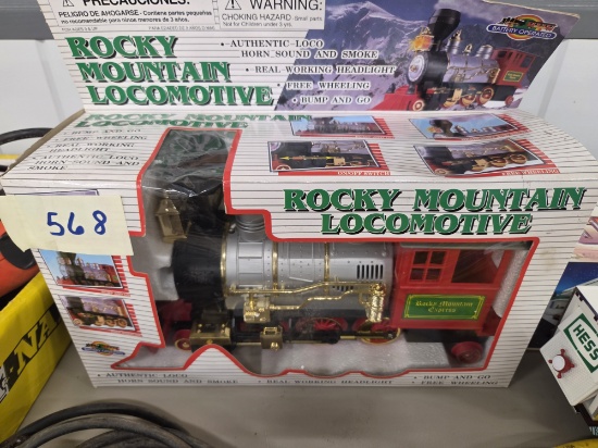Rocky mountain locomotive