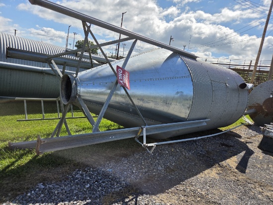 7 ft 4 ring 11 ton feed bin
