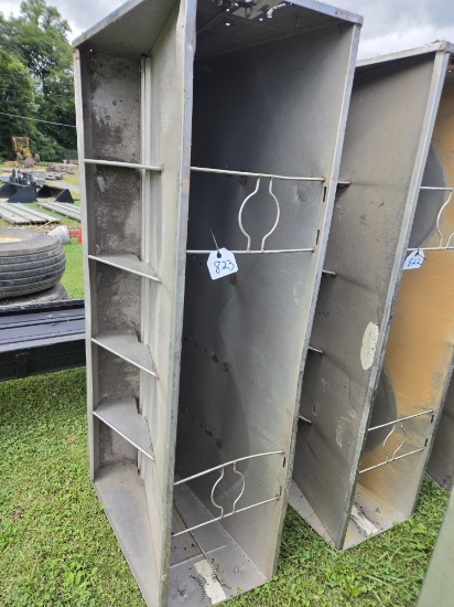 stainless steel, double hog feeder, six foot