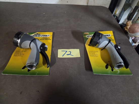 New seven spray pattern nozzles