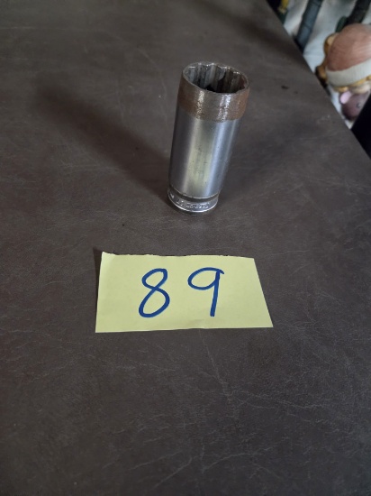 Used snap-on deep well socket 27mm 1/2 drive