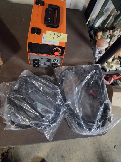 New stick mig welder with both leads