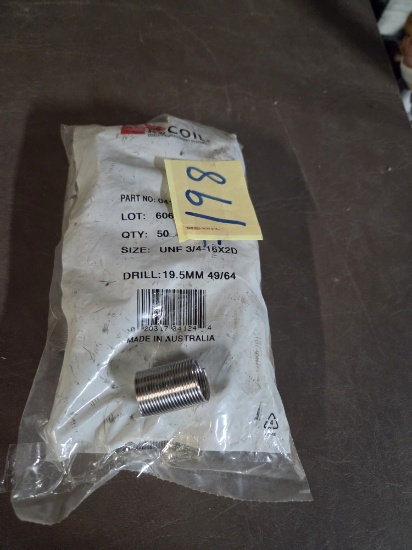 New bags of 50,- 3/4 heil coil