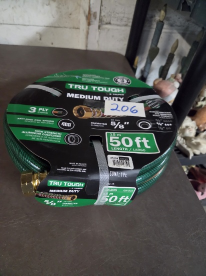 New 5/8 water hose 50 ft