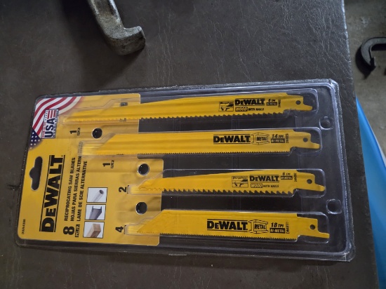 New Dewalt 8 reciprocating blades set