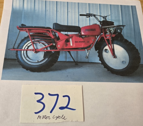 1994 Rokon 2 wheel drive motorcycle excellent