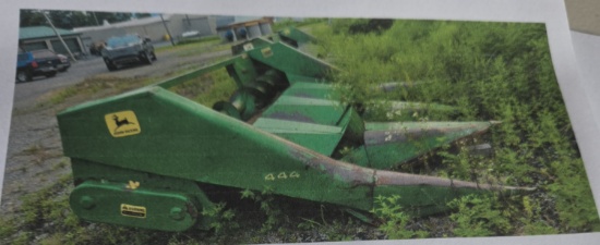 John deere 444 4 row corn head