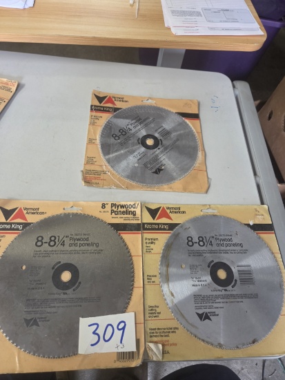 New 8 1/4 inch saw blade