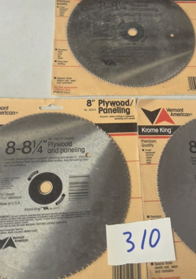 New 8 1/4 inch saw blade