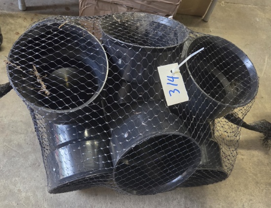 New 8 inch couplers w/ 10 inch T