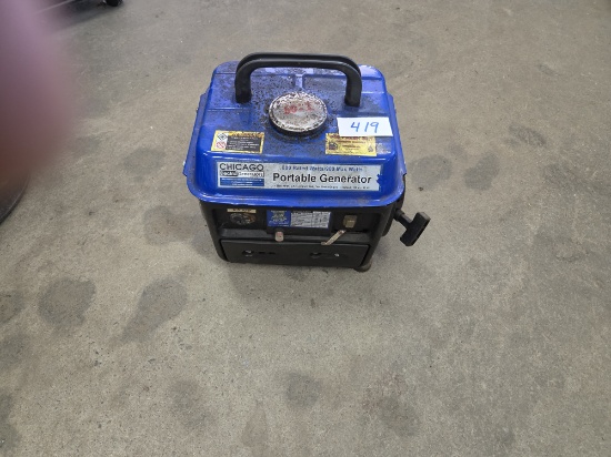 Chicago portable generator 900 watt