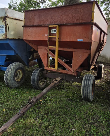 J & M gravity bin wagon extension tounge