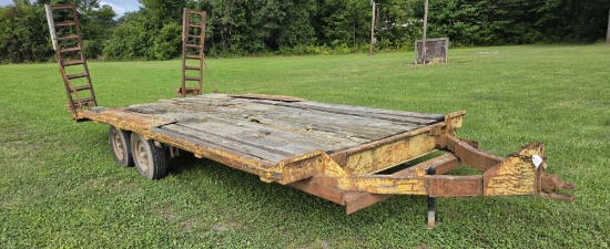 Tandem axle trailer