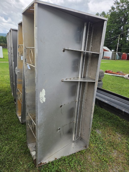 Stainless steel hog feeders double 6 ft