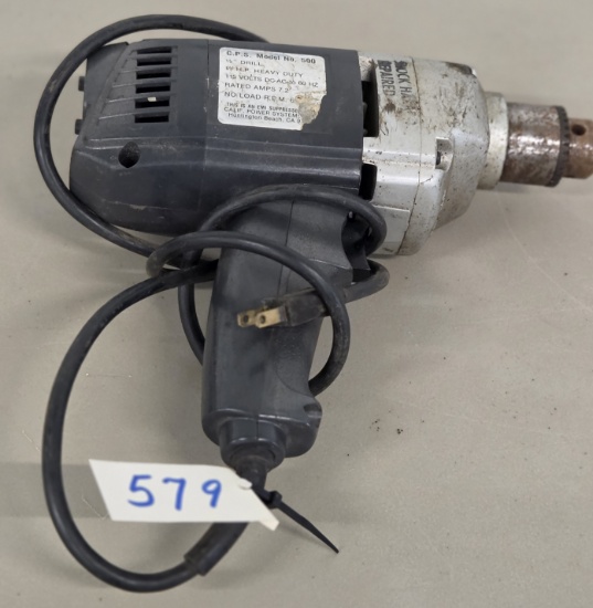 One half inch drill