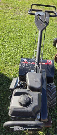 Craftman seventeen inch rear time tiller