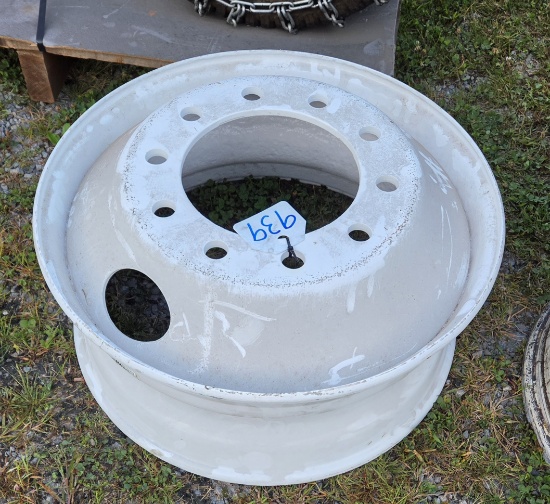 New 22.5 rim powder coated