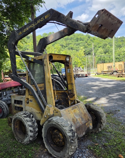 Nh 455 skid loader 3780 hr