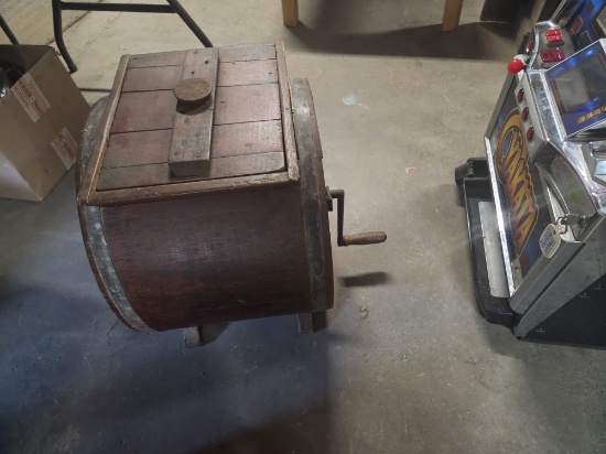 Vintage butter churn