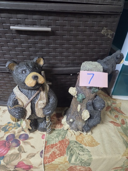 Coin bank bear,bear tree