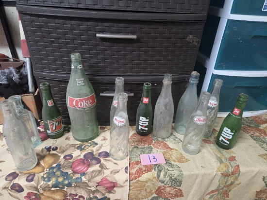 Vintage bottle lot