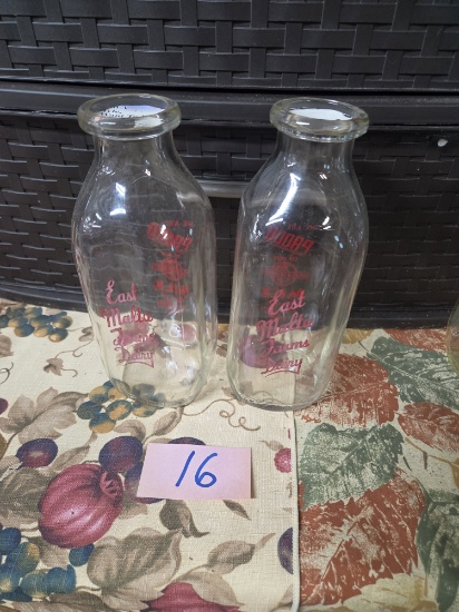 East malta farms dairy milk bottles