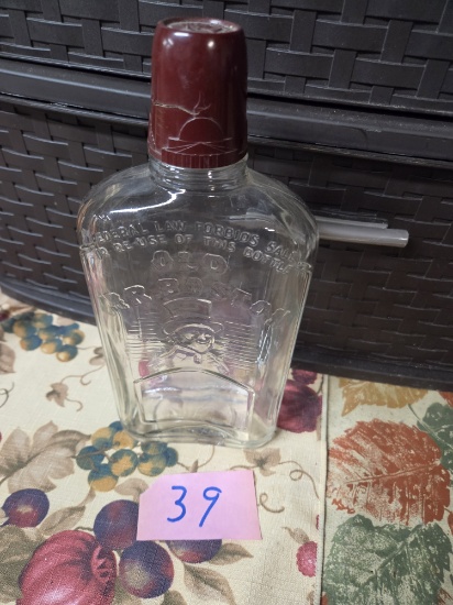 Vintage old Mr. Boston bottle