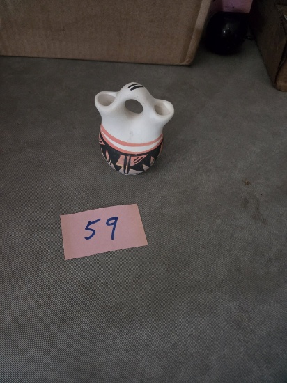 Native american Indian wedding vase