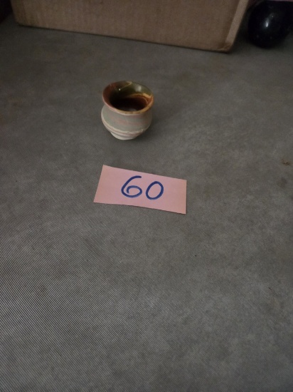 Hand thrown studio pottery cup