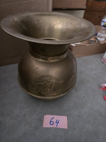 Vintage pony express brass spit tune