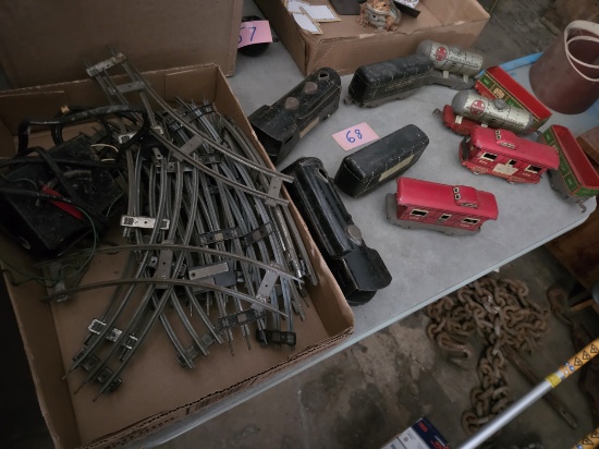 Vintage Train , track, transformer lot