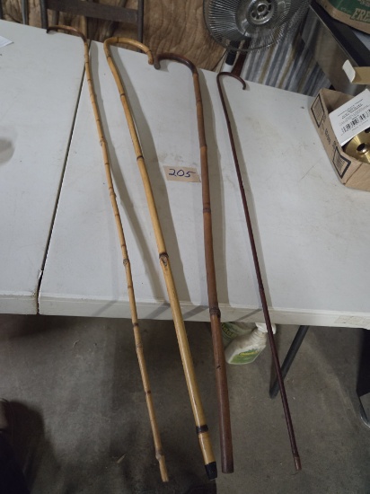 Vintage cane lot