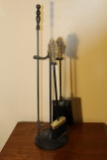 4 Pc Fireplace Set