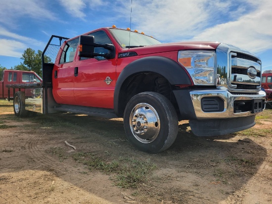 2016 Ford F-550 CrewCab 4x4 Flatbed