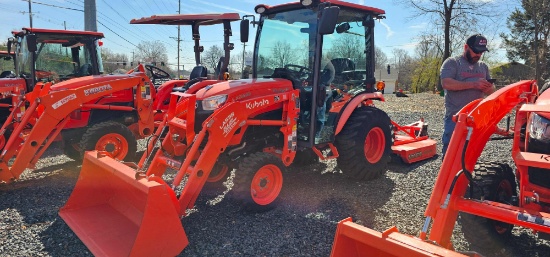 2021 Kubota LX2610 w/ Loader & Bush Hog