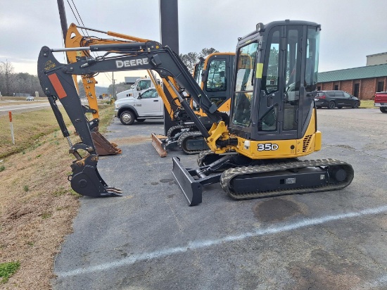 John Deere 35D Mini Excavator