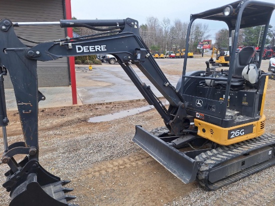 2019 John Deere 26G Mini Excavator