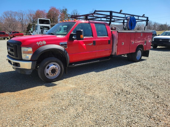 2008 Ford F-550 Service Truck VIN: 1FDAW56R48EE06797