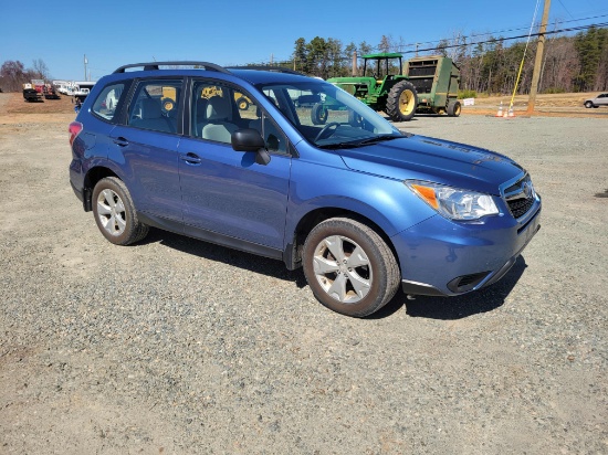 2015 Subaru Forester AWD SUV  VIN:  JF2SJABCXFH560347