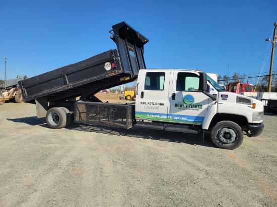 2004 GMC C5500 Landscape Dump VIN: 1GDE5E1284F521101