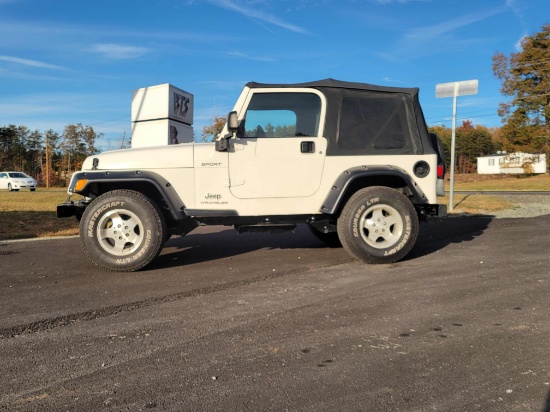 2003 Jeep Wrangler Soft Top 4x4 VIN: 1J4FA49S53P326742