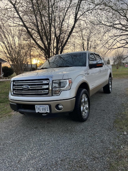 2013 Ford F-150 King Ranch 4x4 Pickup VIN:  1FTFW1ET3DKG49335