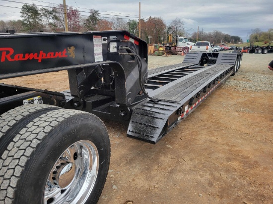 2020 Rampant 55 ton Southag LowBoy Trailer VIN: 5SPDG2630LW2K1568