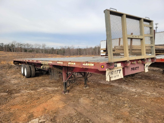 2007 Pratt Roof Truss Tilt & Extend Trailer VIN: 1P9CP70217B343326