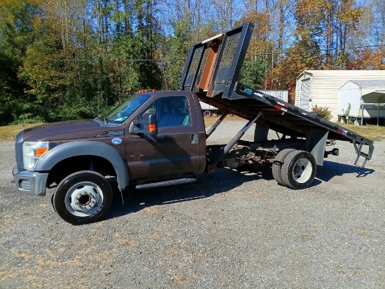 2016 Ford F450 Flatbed Dump