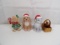 (4) PIECE LOT OF CHRISTMAS STATUES/FIGURES
