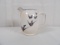 BUFFALO POTTERY PITCHER IN BLUE BIRD PATTERN